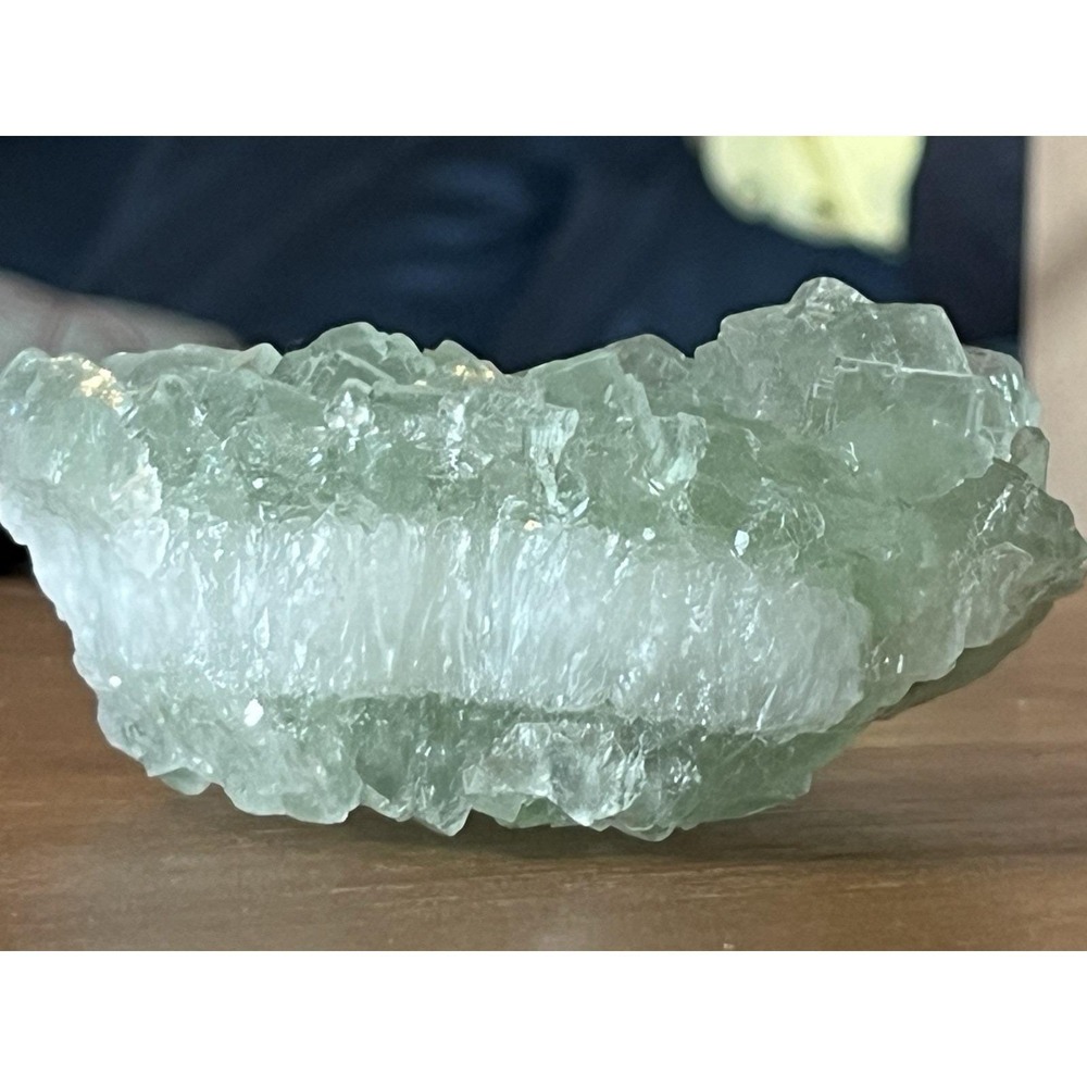 NATURAL PALE GREEN FLUORITE SPECIMEN – 13.72oz / 390g